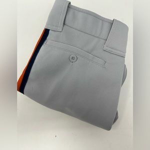 Mizuno Performance Grey/Orange/Blue Softball Pants Womens Used Clean Good GHP3..